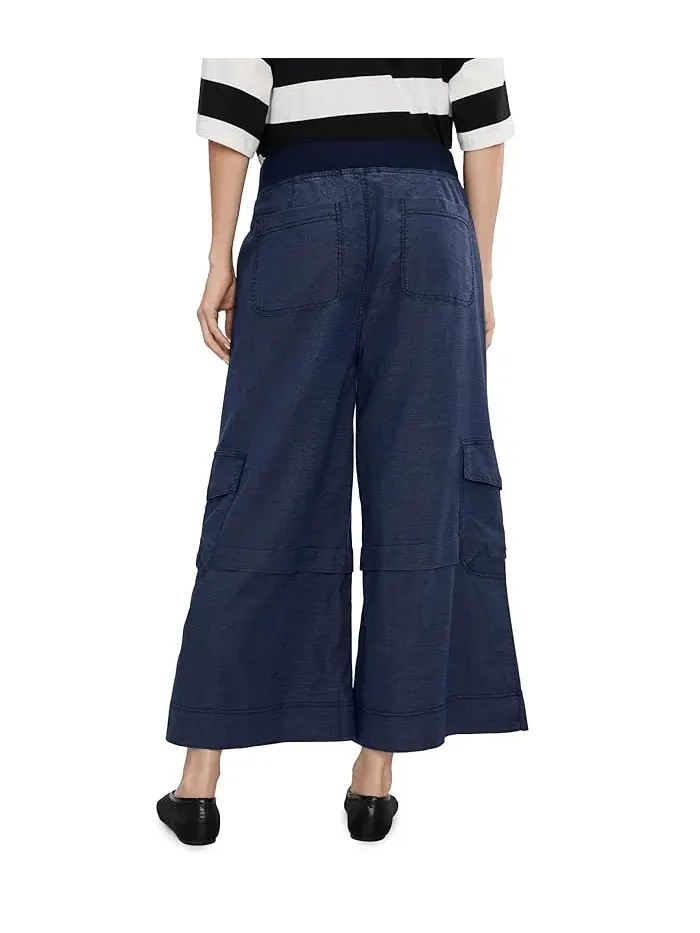 Брюки укороченные Rosalina Crop XCVI — изображение 4 из 5, серый