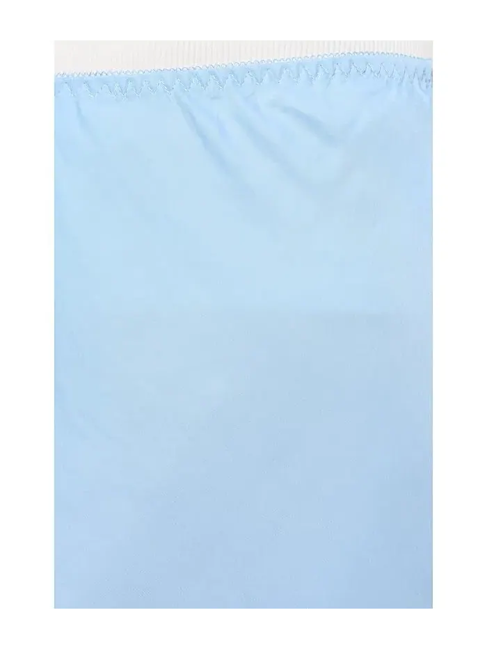 Юбка-комбинация Long Lost Lover Half Slip Free People — изображение 5 из 5, синий