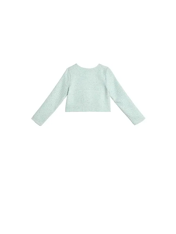 Куртка из букле Mini Rohana Lilly Pulitzer Kids — изображение 2 из 3, синий