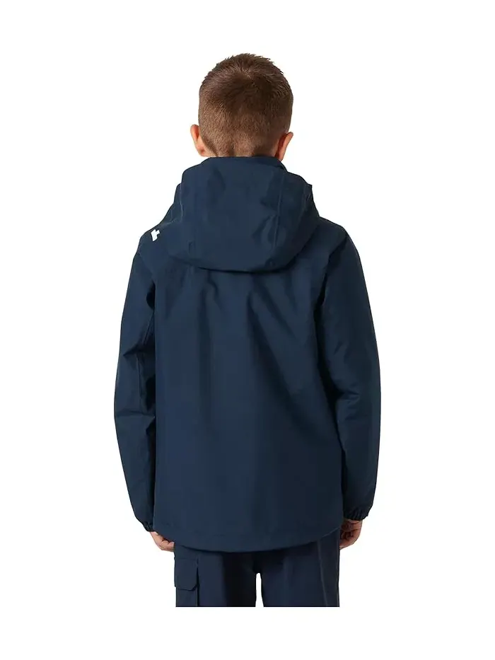 Куртка Crew Midlayer Jacket 2.0 Helly Hansen Kids — изображение 2 из 4, темно-синий