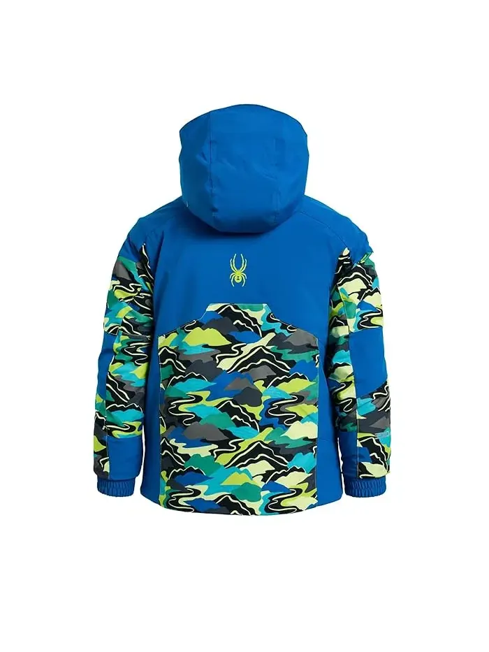Куртка утепленная Leader Jacket Spyder Kids — изображение 2 из 3, кобальтовый облако