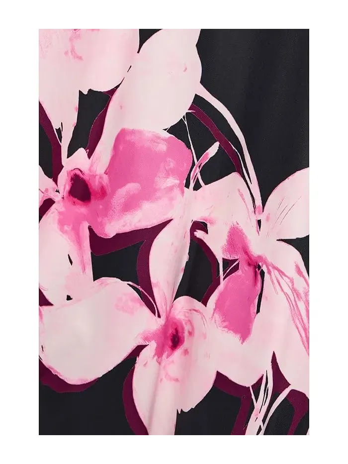 Халат принт Orchida Natori — изображение 5 из 5, черный