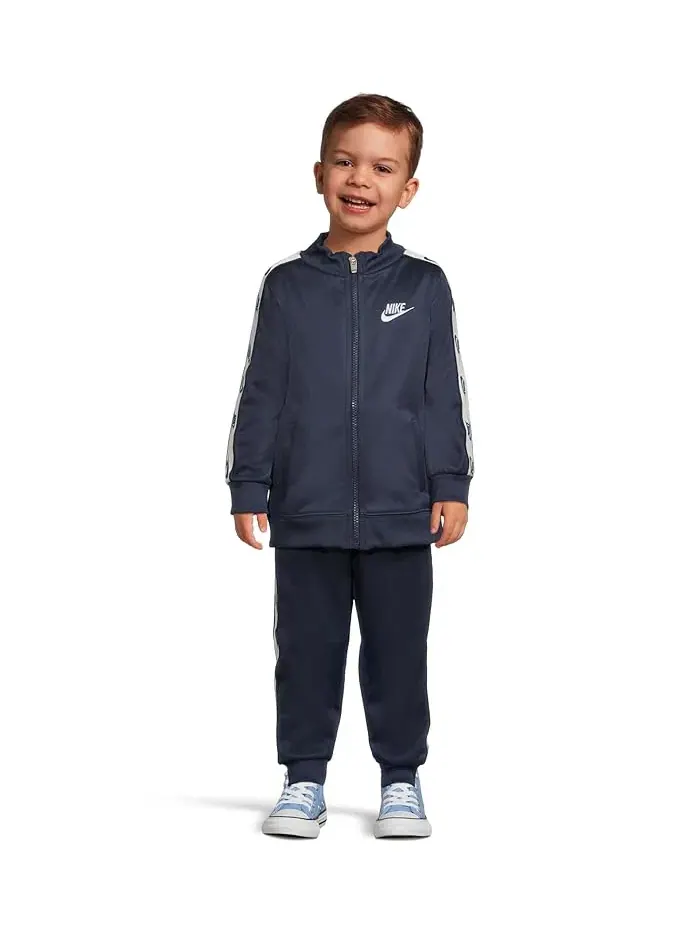 Спортивный костюм Full Zip Dri-FIT Set Nike Kids — изображение 1 из 3, темно-синий