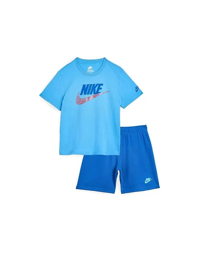 Спортивный набор Nike Kids In the Zone Jersey Shorts Set для мальчиков — изображение 1 из 3, гейм роял