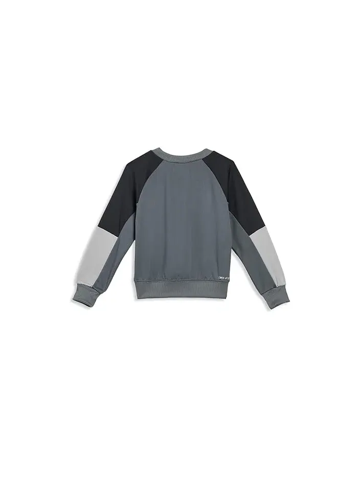 Спортивный комплект Lifestyle Essentials флис Nike Kids — изображение 2 из 3, серый/синий/синий