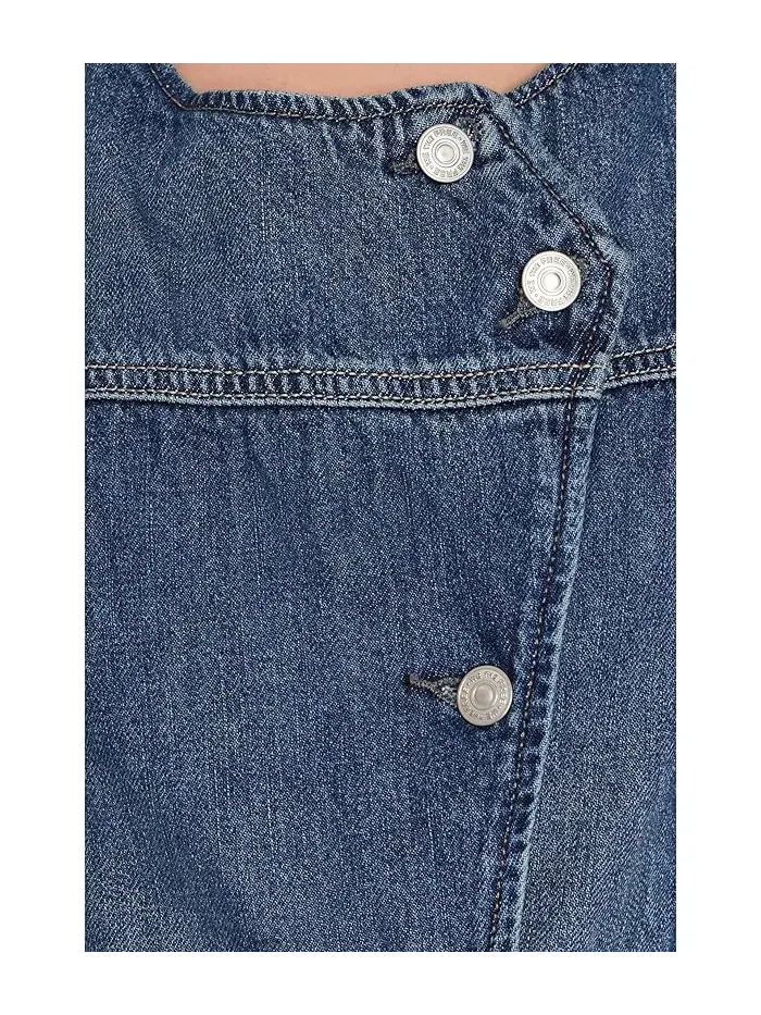 Жилет джинсовый Maris Denim Free People — изображение 5 из 5, настенный цветок