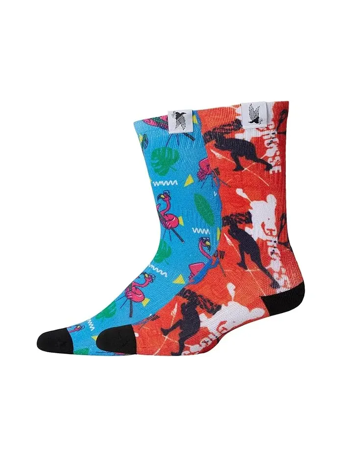 Носки Flamingo Flow & Flow Lacrosse 2 Pack FLOW SOCIETY — мульти