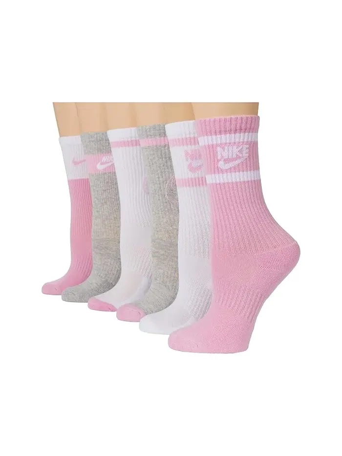 Носки повседневные амортизирующие Everyday Cushion 6 пар Nike Kids — изображение 1 из 1, гейм роял