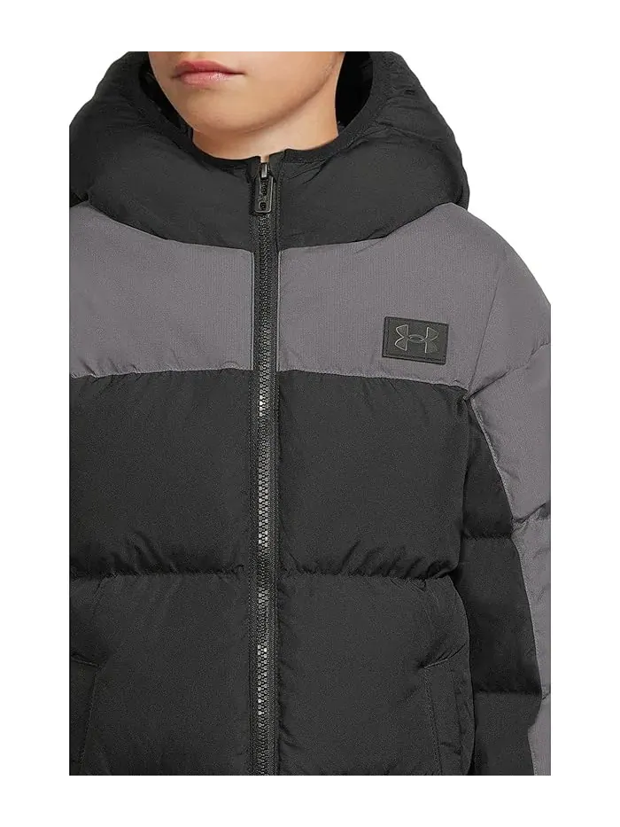 Пуховик Tuckerman Puffer Jacket Under Armour Kids — изображение 3 из 4, черный