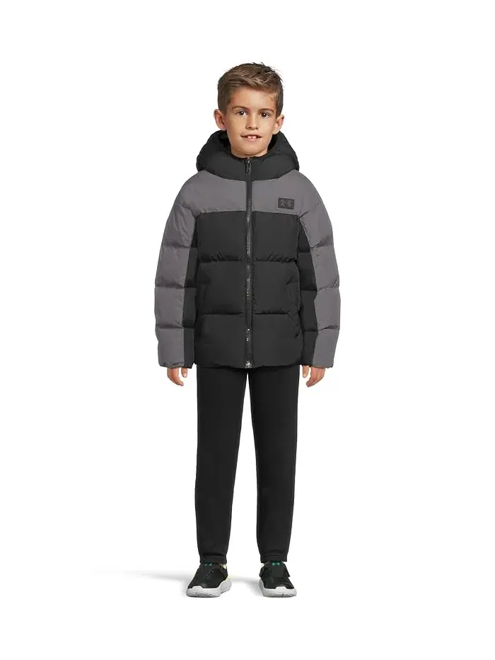 Пуховик Tuckerman Puffer Jacket Under Armour Kids — изображение 4 из 4, черный