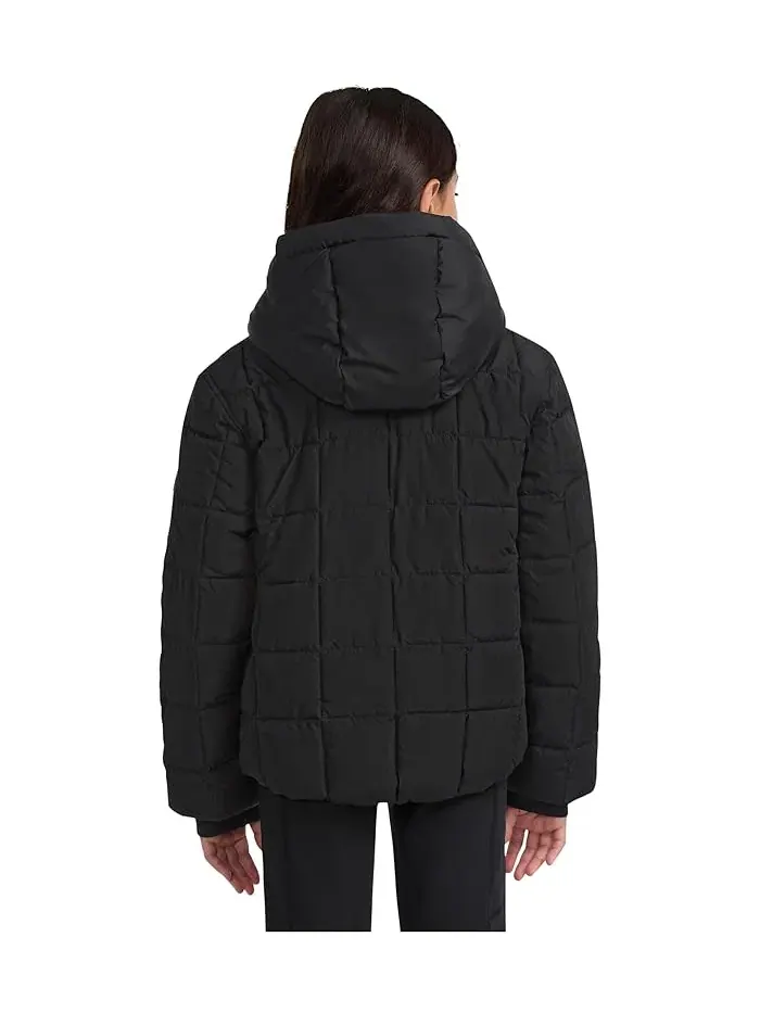 Пуховик Midweight Puffer Jacket abercrombie kids — изображение 2 из 5, серый