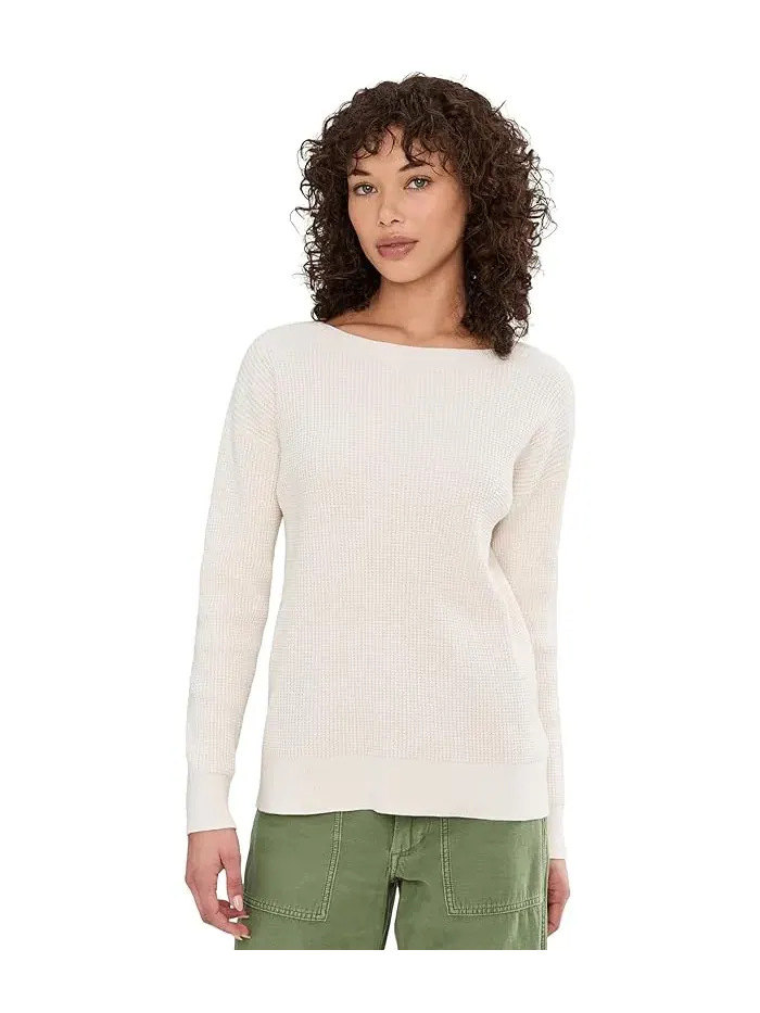 Свитер вафельный Sunwashed L.L.Bean — изображение 1 из 5, кость