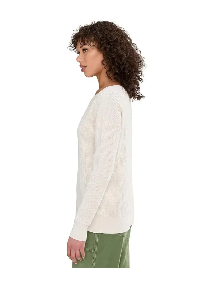 Свитер вафельный Sunwashed L.L.Bean — изображение 3 из 5, кость