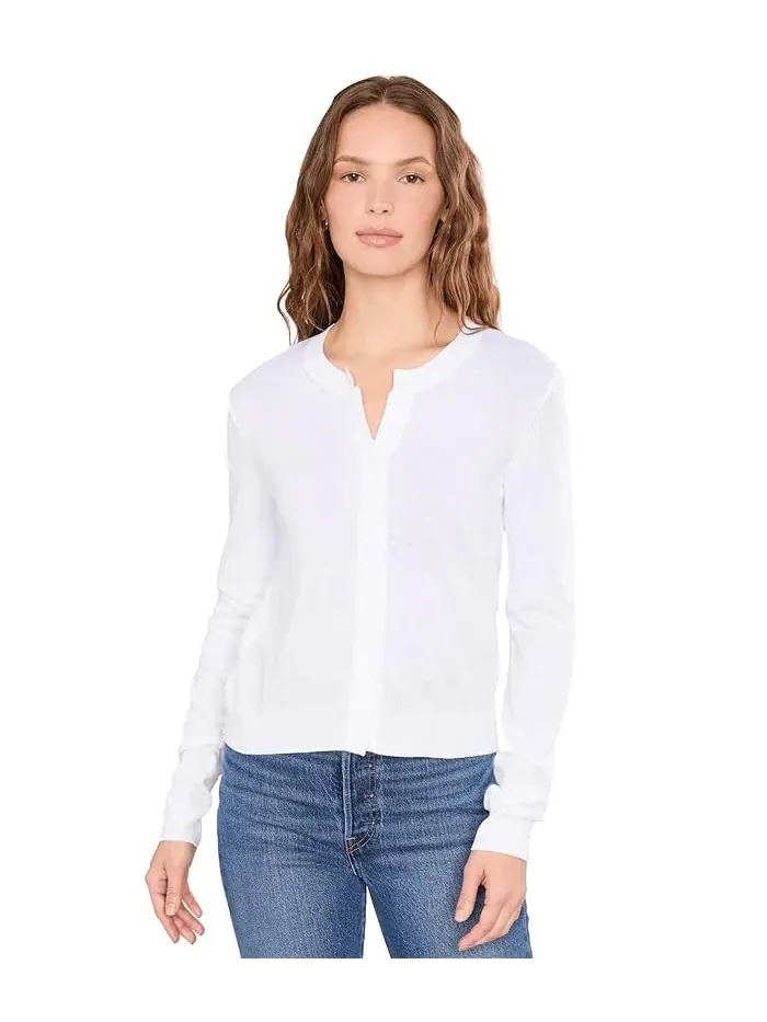 Свитер Splendid Erica Cardigan — изображение 1 из 5, белый