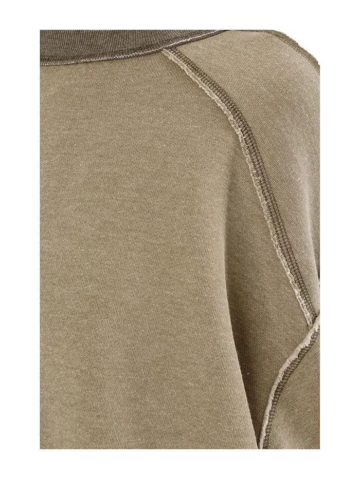 Свитшот оверсайз Everything Pullover Free People — изображение 5 из 5, каймановый