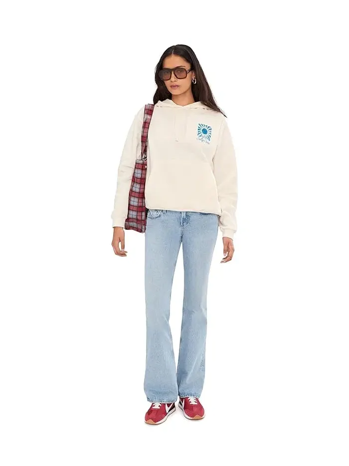Худи Sunblock Hoodie Salty Crew — изображение 2 из 5, кремовый