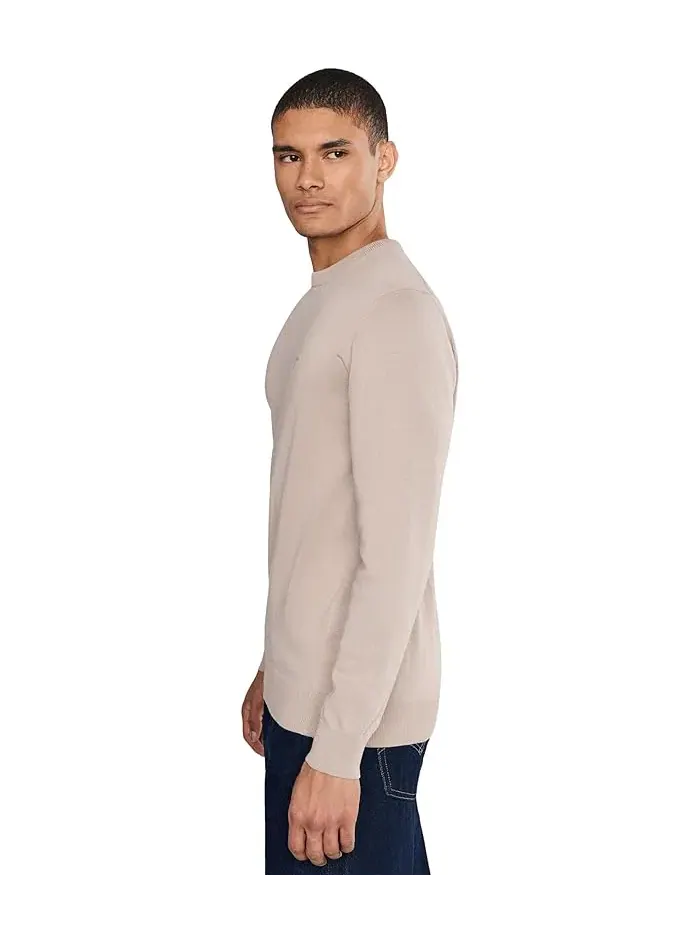 Свитер хлопковый Pima Cotton Crew Neck Barbour — изображение 3 из 5, дымка