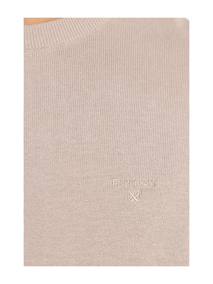 Свитер хлопковый Pima Cotton Crew Neck Barbour — изображение 5 из 5, дымка