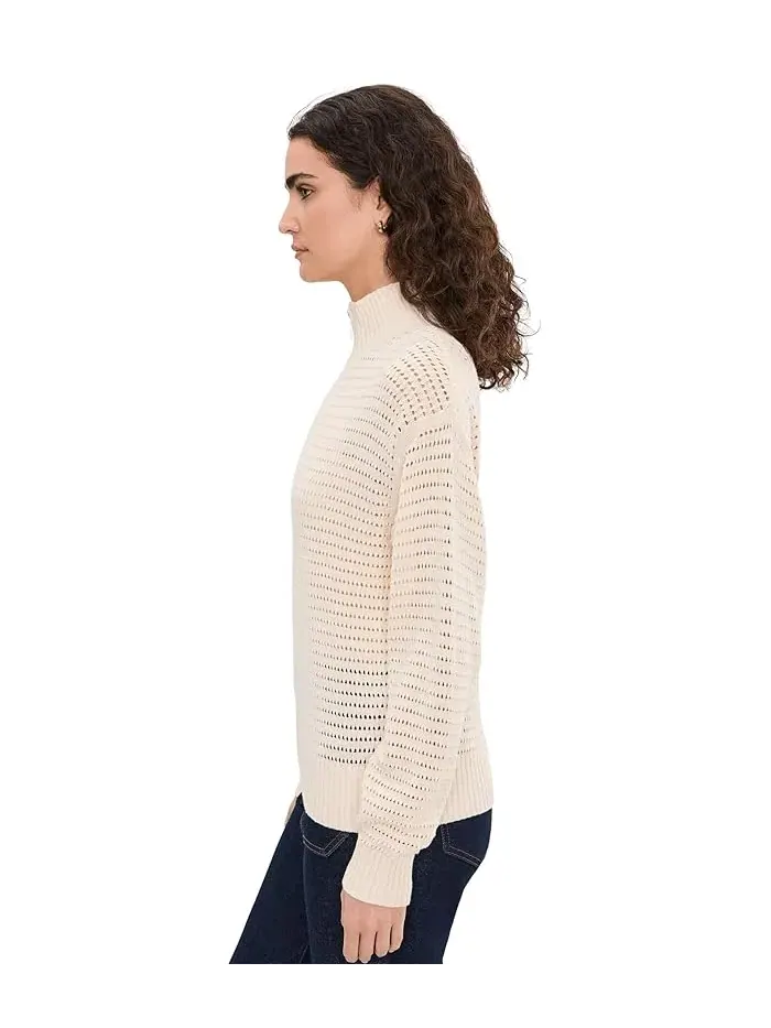 Свитер Open Knit 1/2 Zip Sanctuary — изображение 3 из 5, коллагеновый