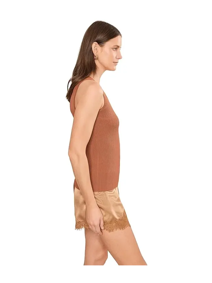 Свитер Rib-Knit One-Shoulder Lauren Ralph Lauren — изображение 3 из 5, красный