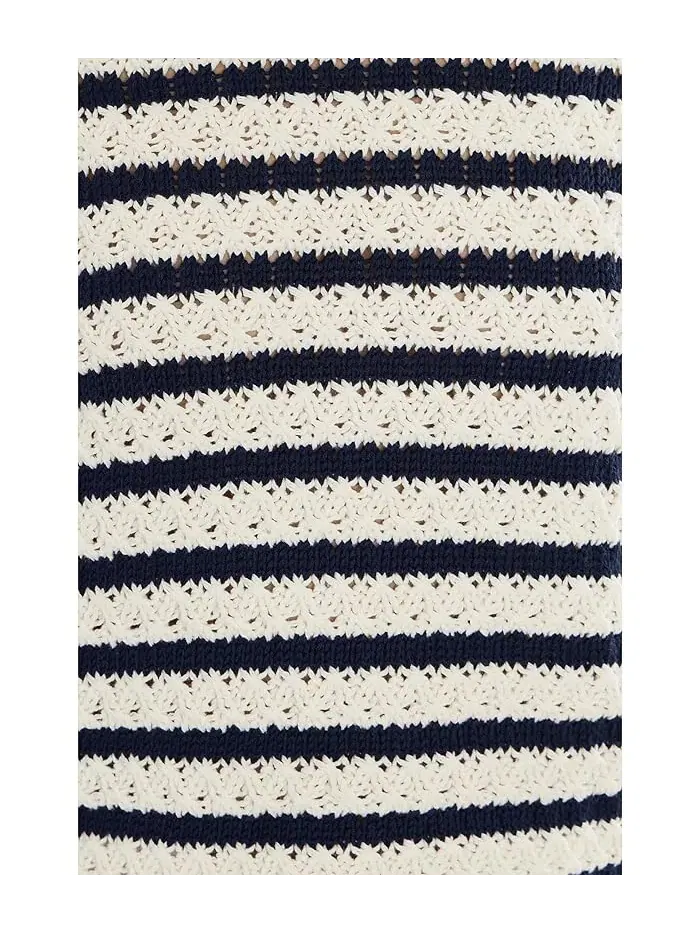 Свитер в полоску Pebblestone Bay Stripe Crew Tommy Bahama — изображение 5 из 5, кокос
