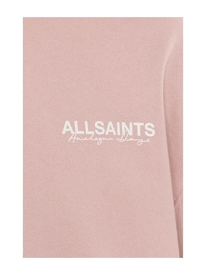 Свитер с принтом Emblem AllSaints — изображение 5 из 5, розовый