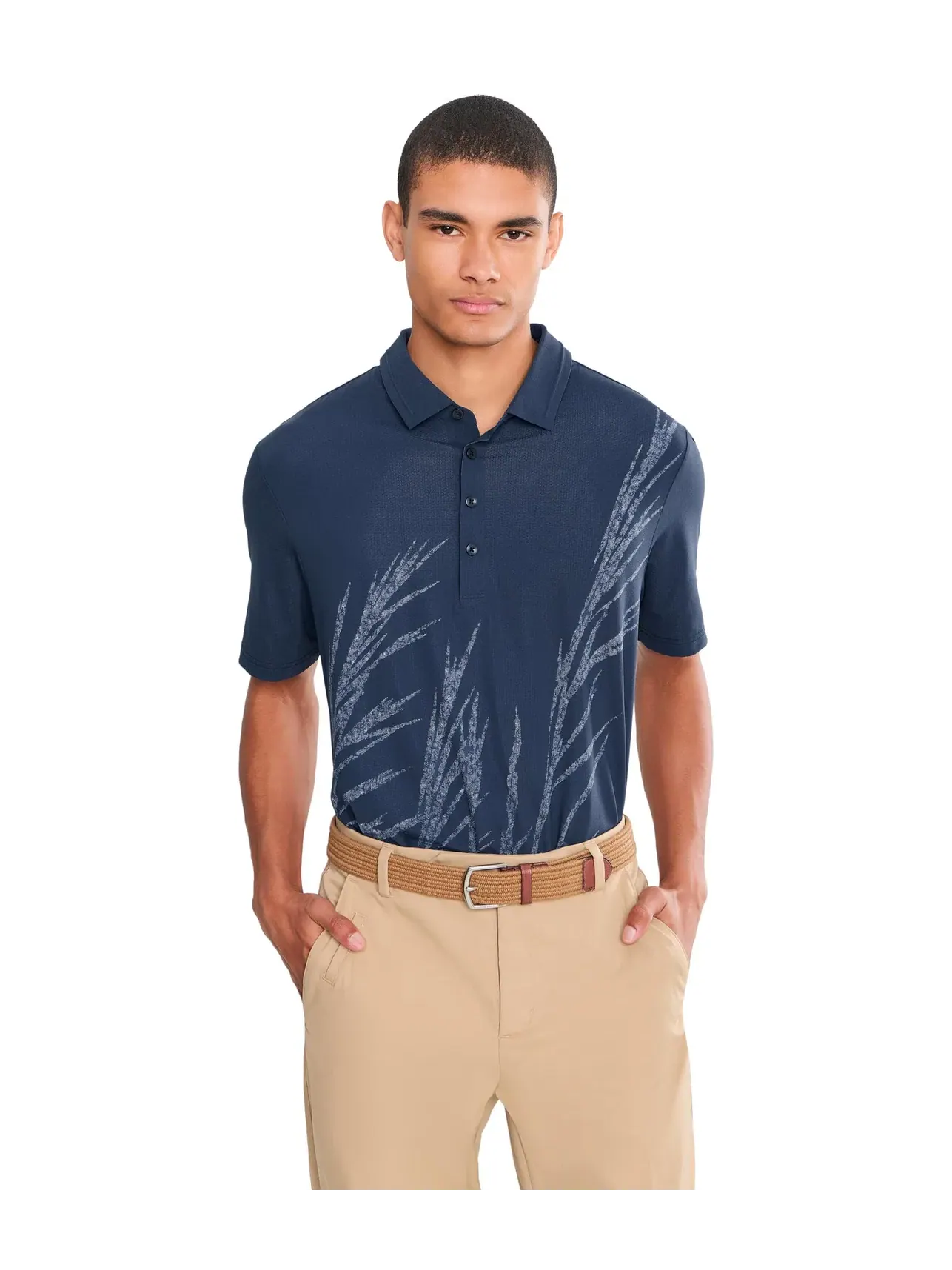 Футболка-поло Ultimate365 Tour Cool Feel Fescue Adidas Golf — синий