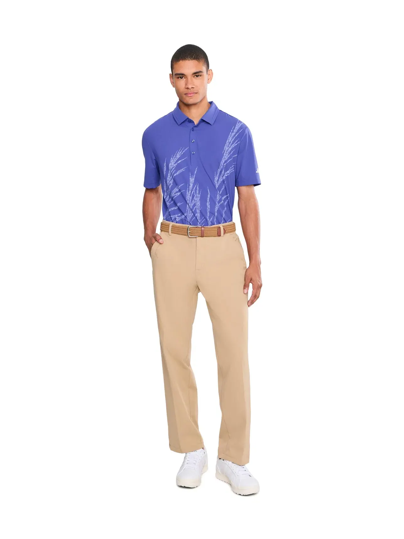Футболка-поло Ultimate365 Tour Cool Feel Fescue Adidas Golf — изображение 2 из 5, индиго