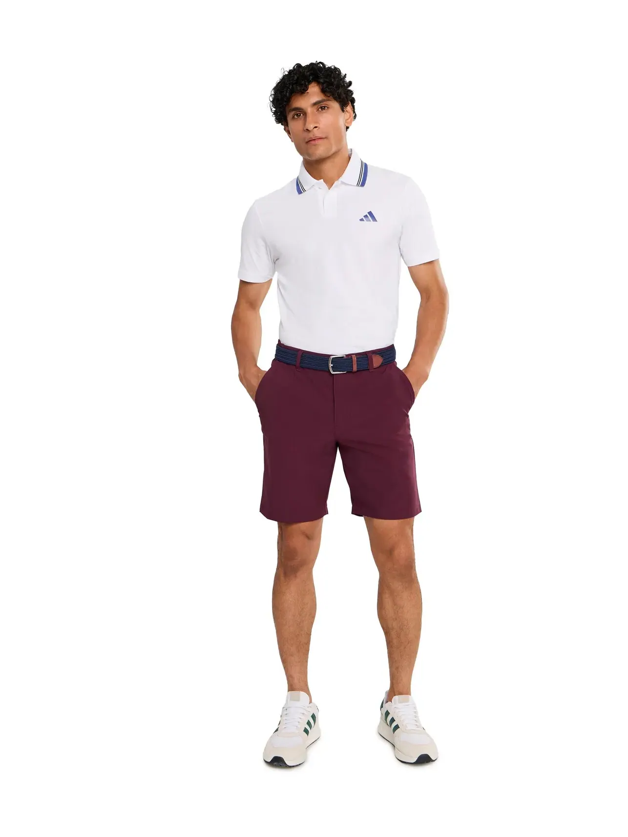 Шорты Ultimate365 8,5 дюймов Adidas Golf — изображение 2 из 5, коричневый