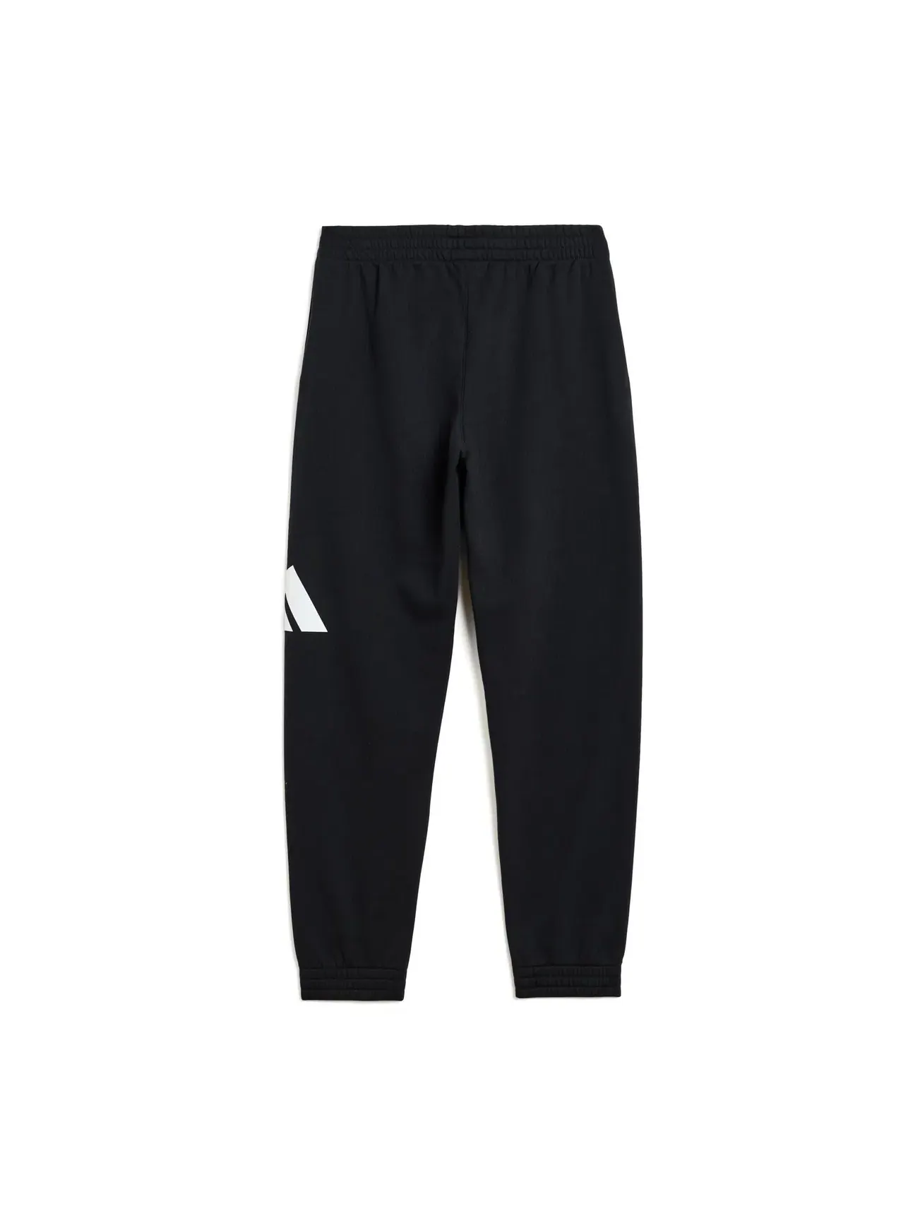 Спортивные флисовые брюки Essential с большим логотипом (для детей постарше) Adidas Kids — изображение 2 из 3, черный