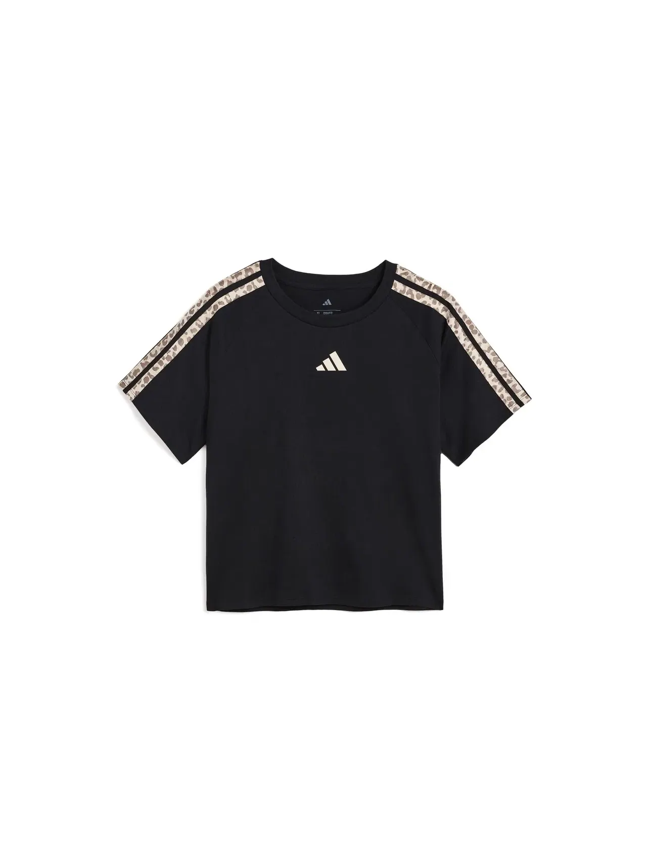Футболка-реглан Aop 3S (для детей постарше) Adidas Kids — черный