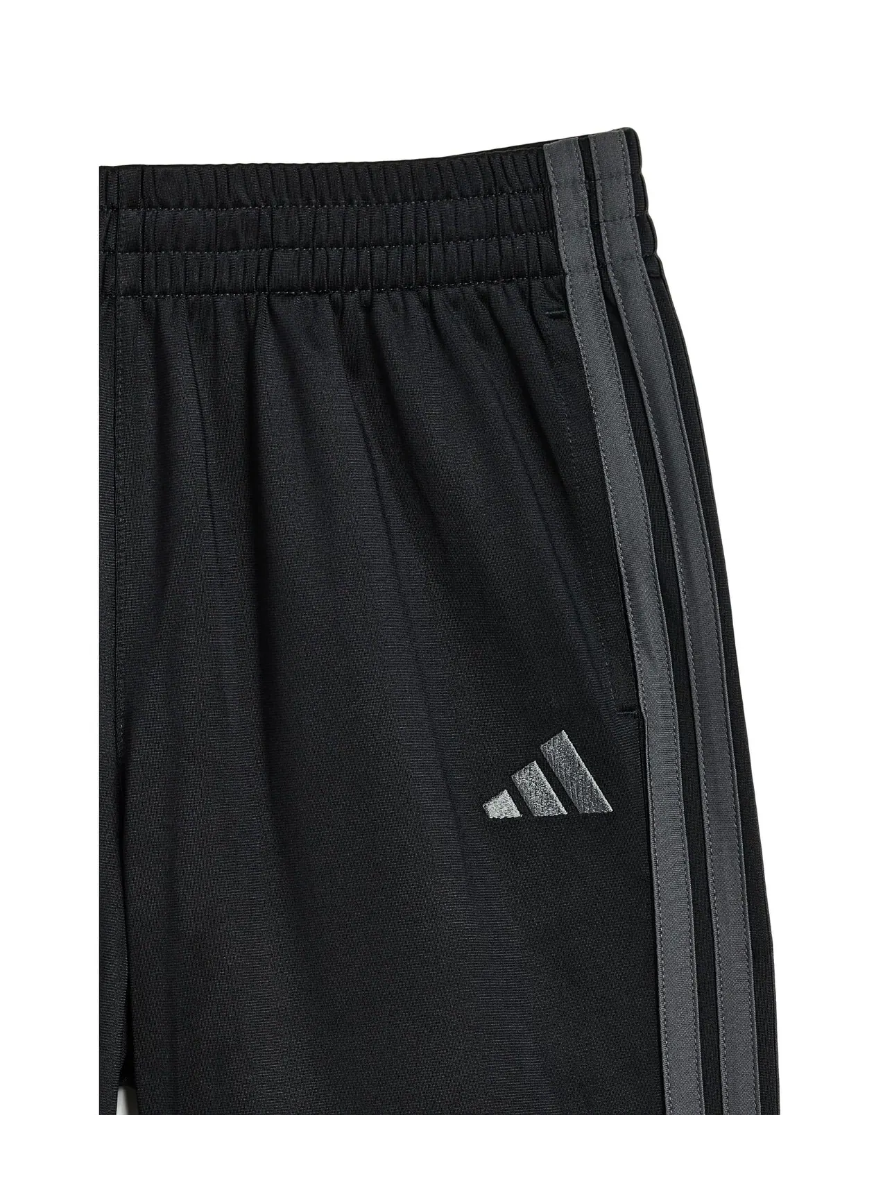 Спортивные брюки из трикотажа с тремя полосками (для детей постарше) Adidas Kids — изображение 3 из 3, черный/серый