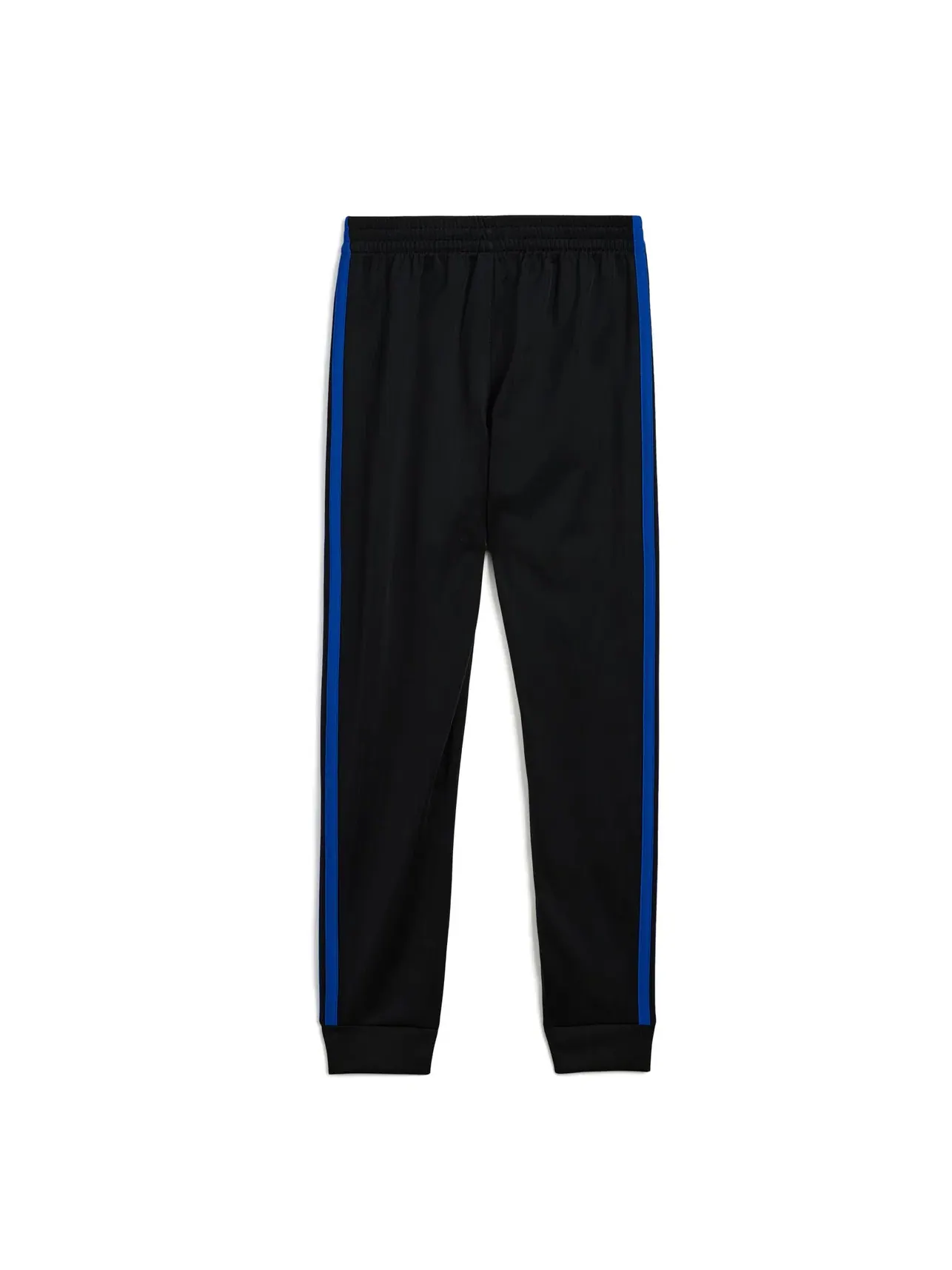 Спортивные брюки из трикотажа с тремя полосками (для детей постарше) Adidas Kids — изображение 2 из 3, черный/синий