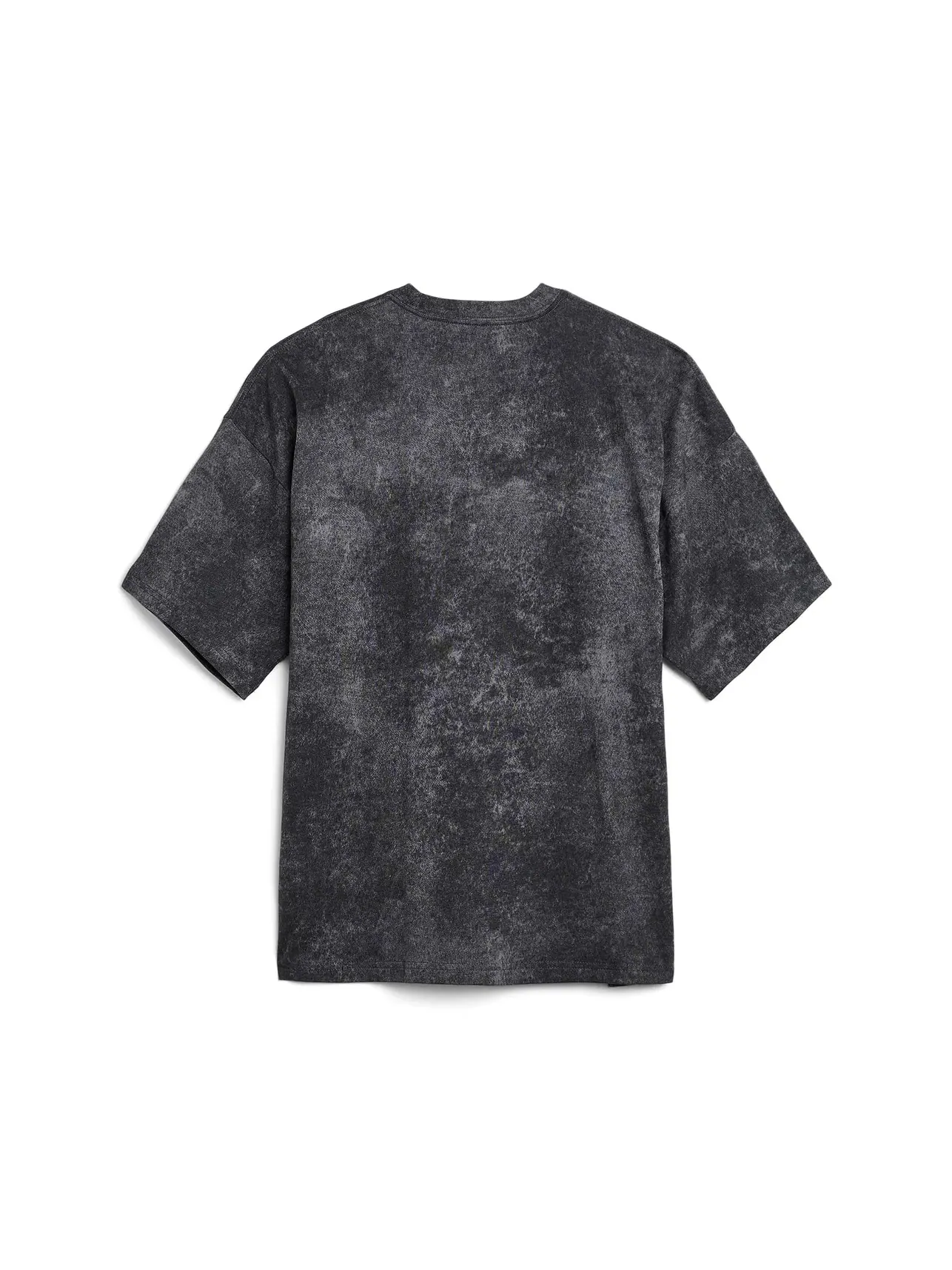 Футболка AOP Basketball Wash Tee (для детей постарше) Adidas Kids — изображение 2 из 3, угольный