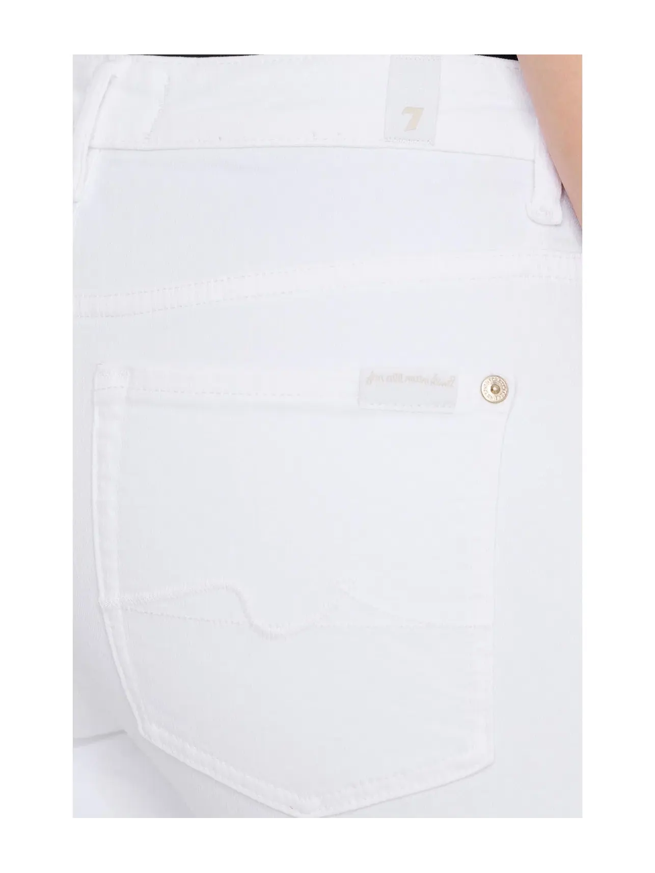 Джинсы зауженные The Slim 7 For All Mankind — изображение 5 из 5, белый