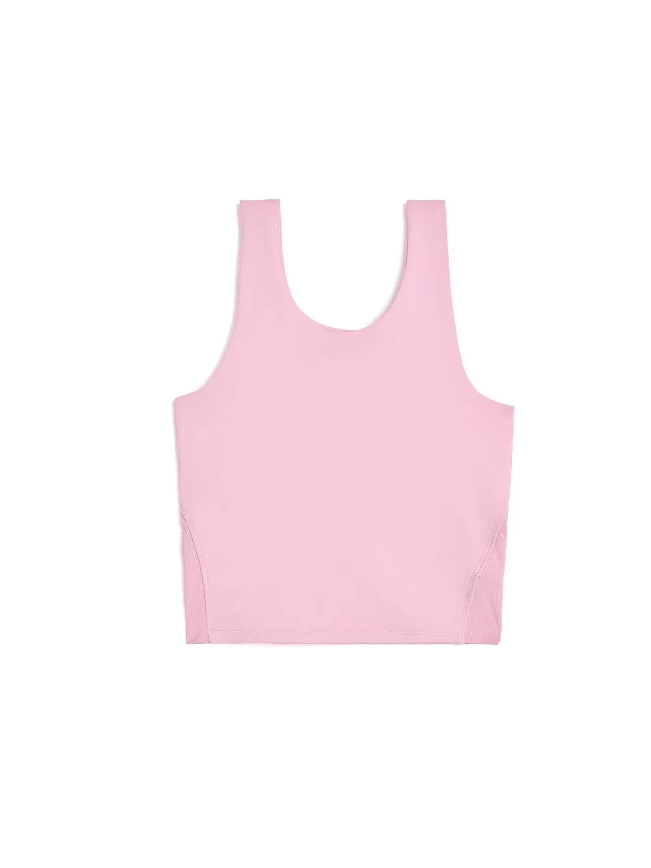 Топ-кроп YPB Cropped Active Tank (для маленьких и больших детей) Abercrombie Kids — изображение 1 из 3, розовый