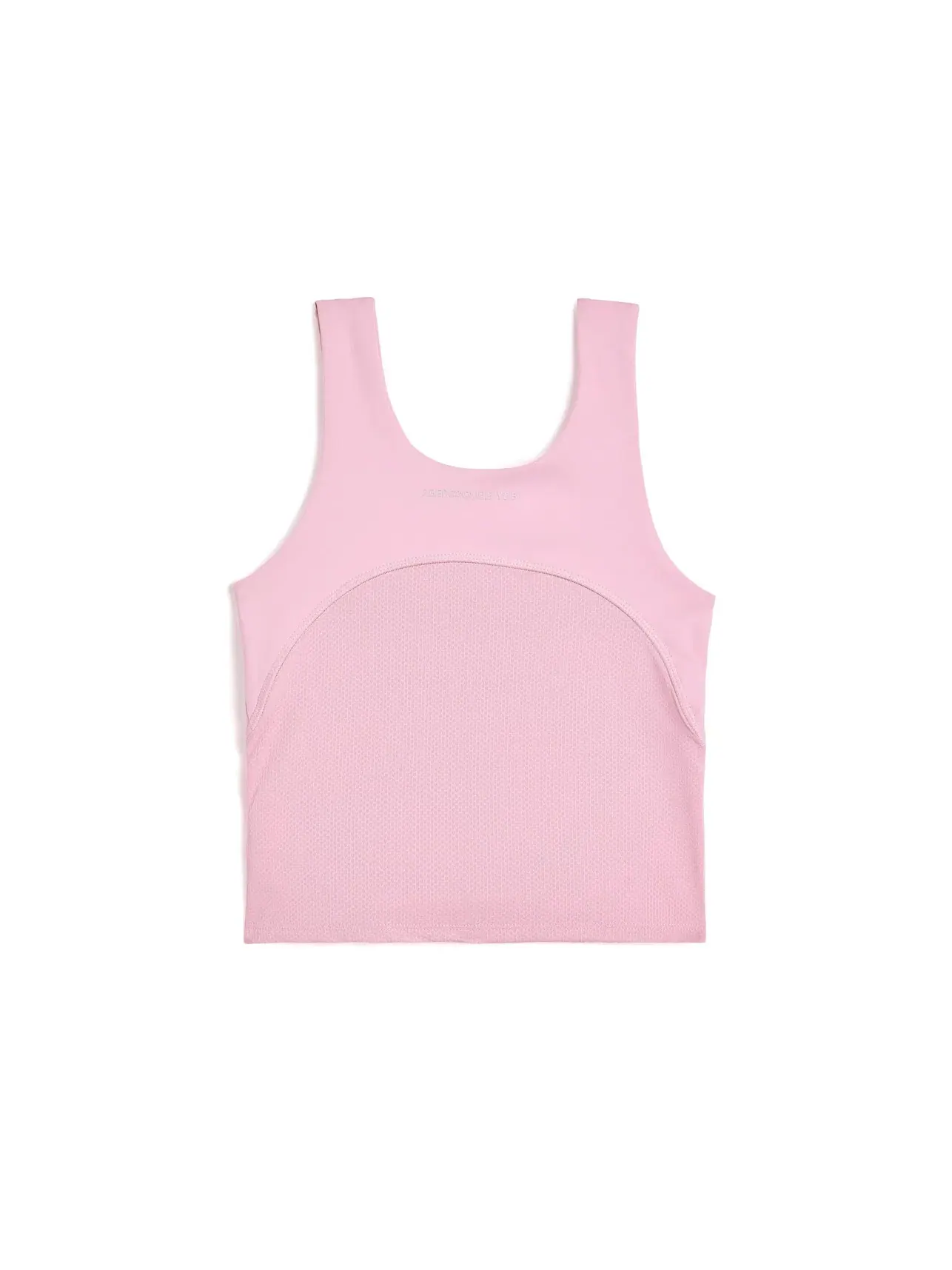 Топ-кроп YPB Cropped Active Tank (для маленьких и больших детей) Abercrombie Kids — изображение 2 из 3, розовый