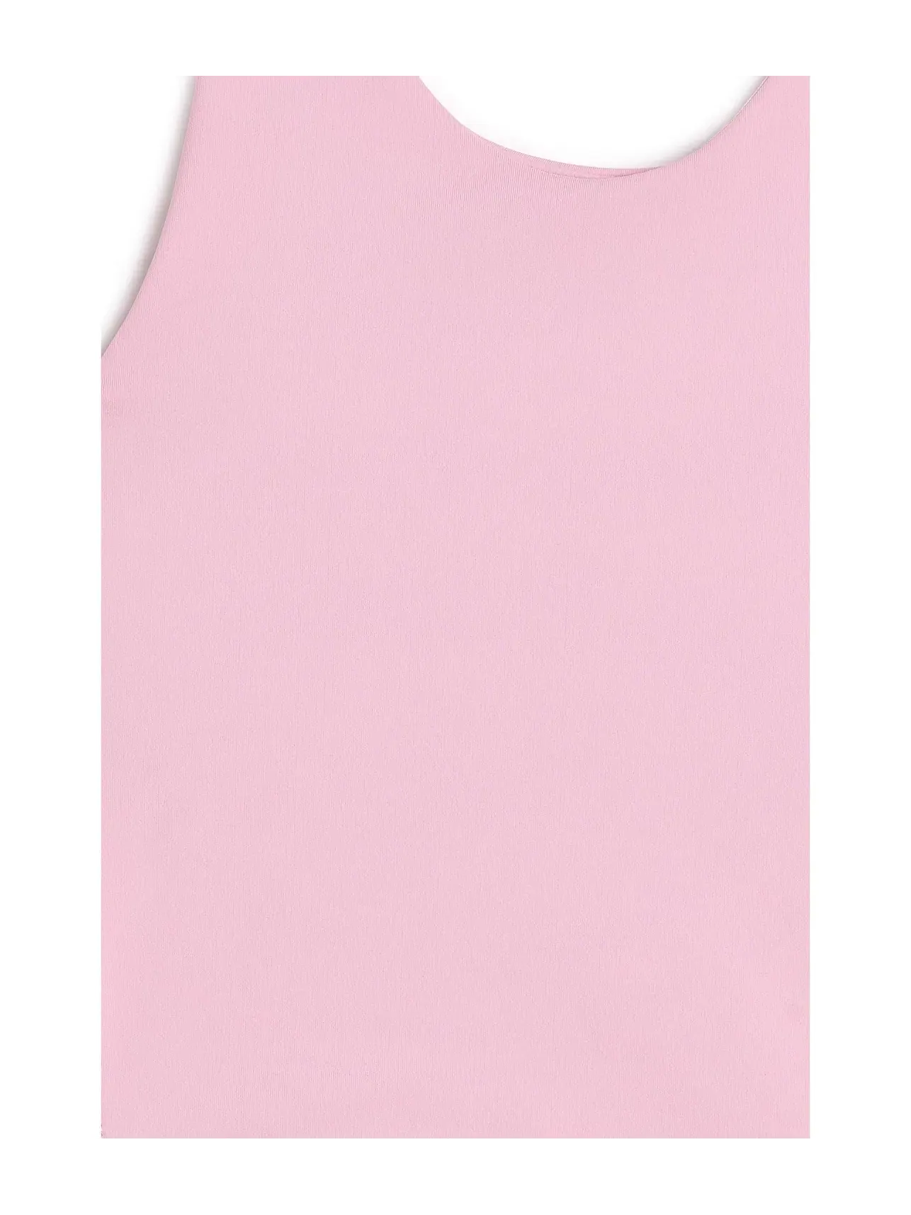 Топ-кроп YPB Cropped Active Tank (для маленьких и больших детей) Abercrombie Kids — изображение 3 из 3, розовый