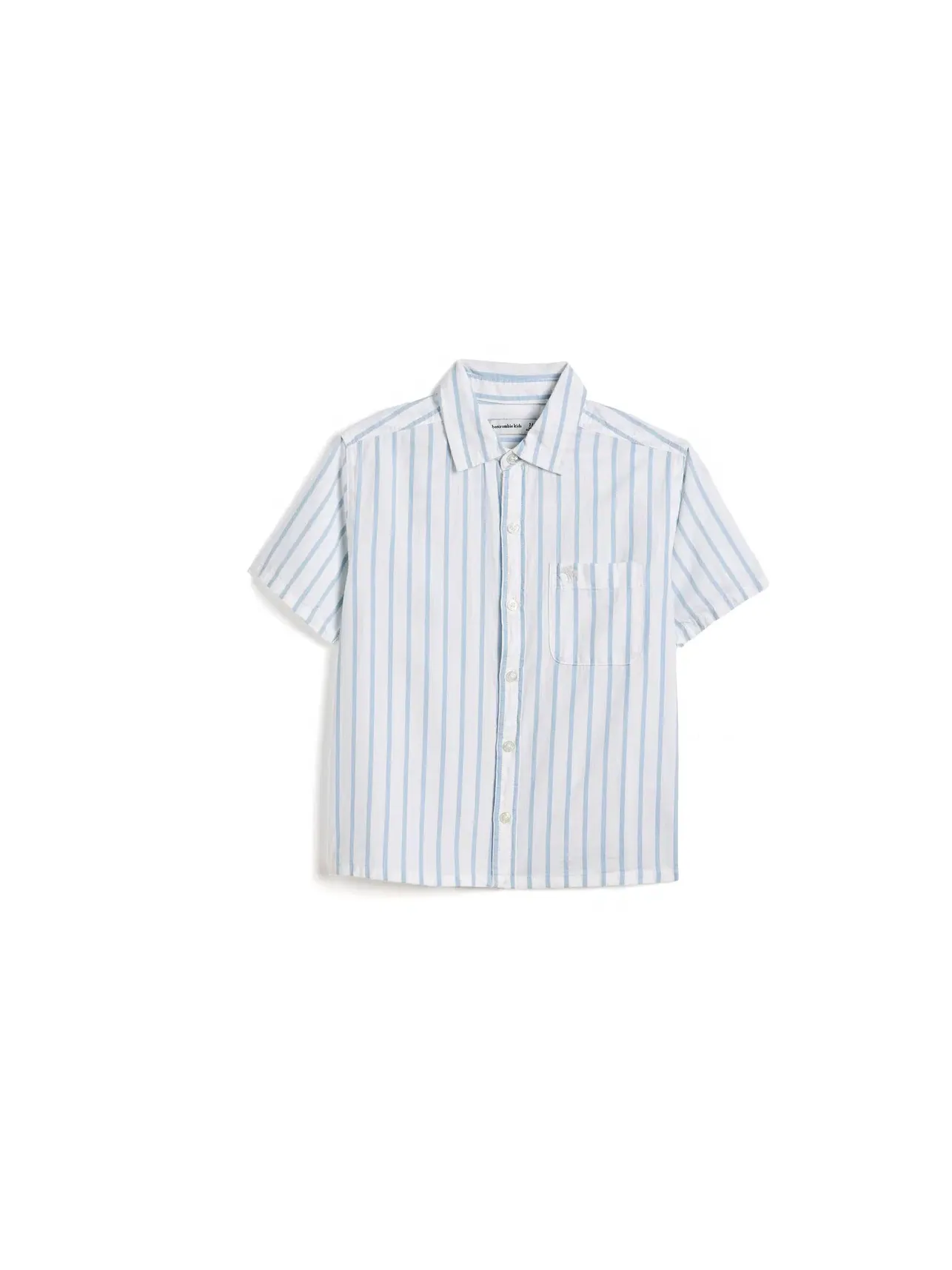 Футболка с коротким рукавом Icon (для детей постарше) Abercrombie Kids — изображение 1 из 3, синий