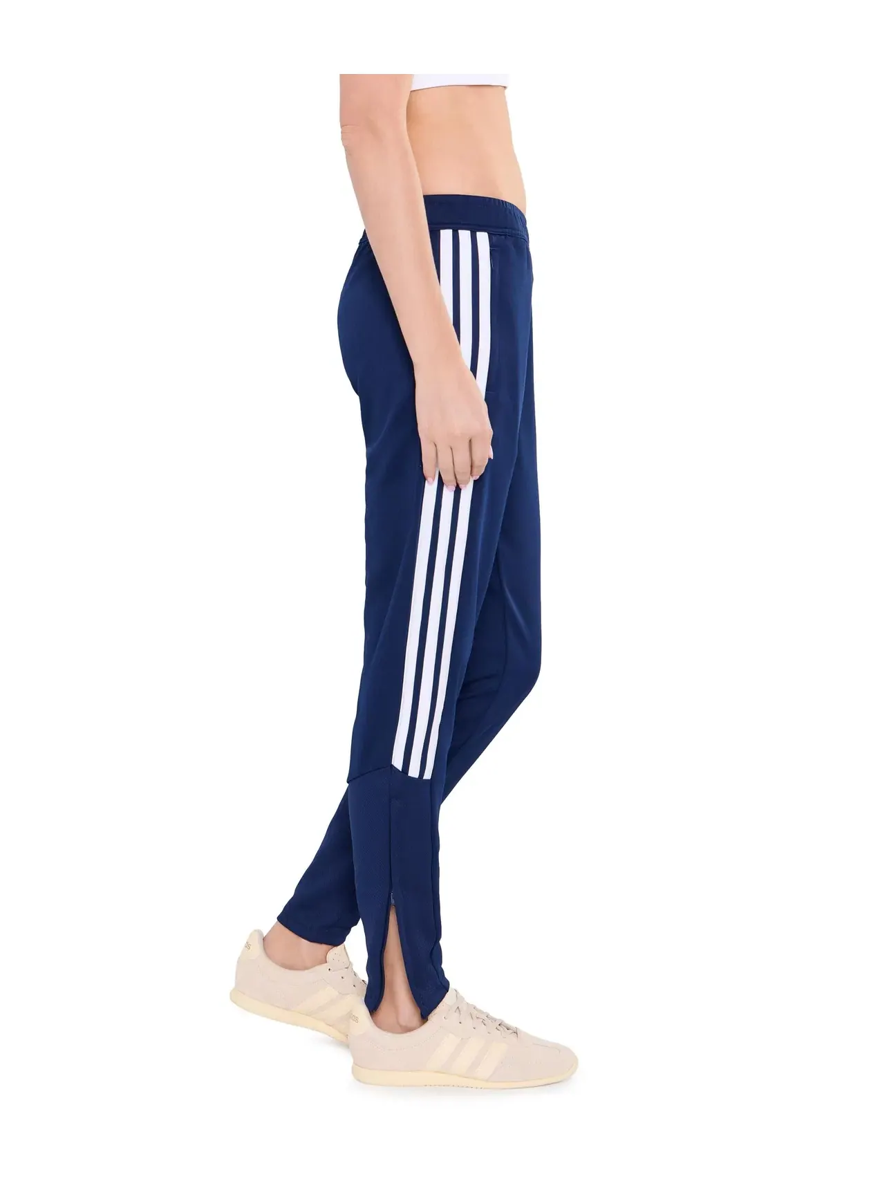 Брюки тренировочные Tiro 26 League Training Pants Adidas — изображение 3 из 5, темно-синий синий/белый