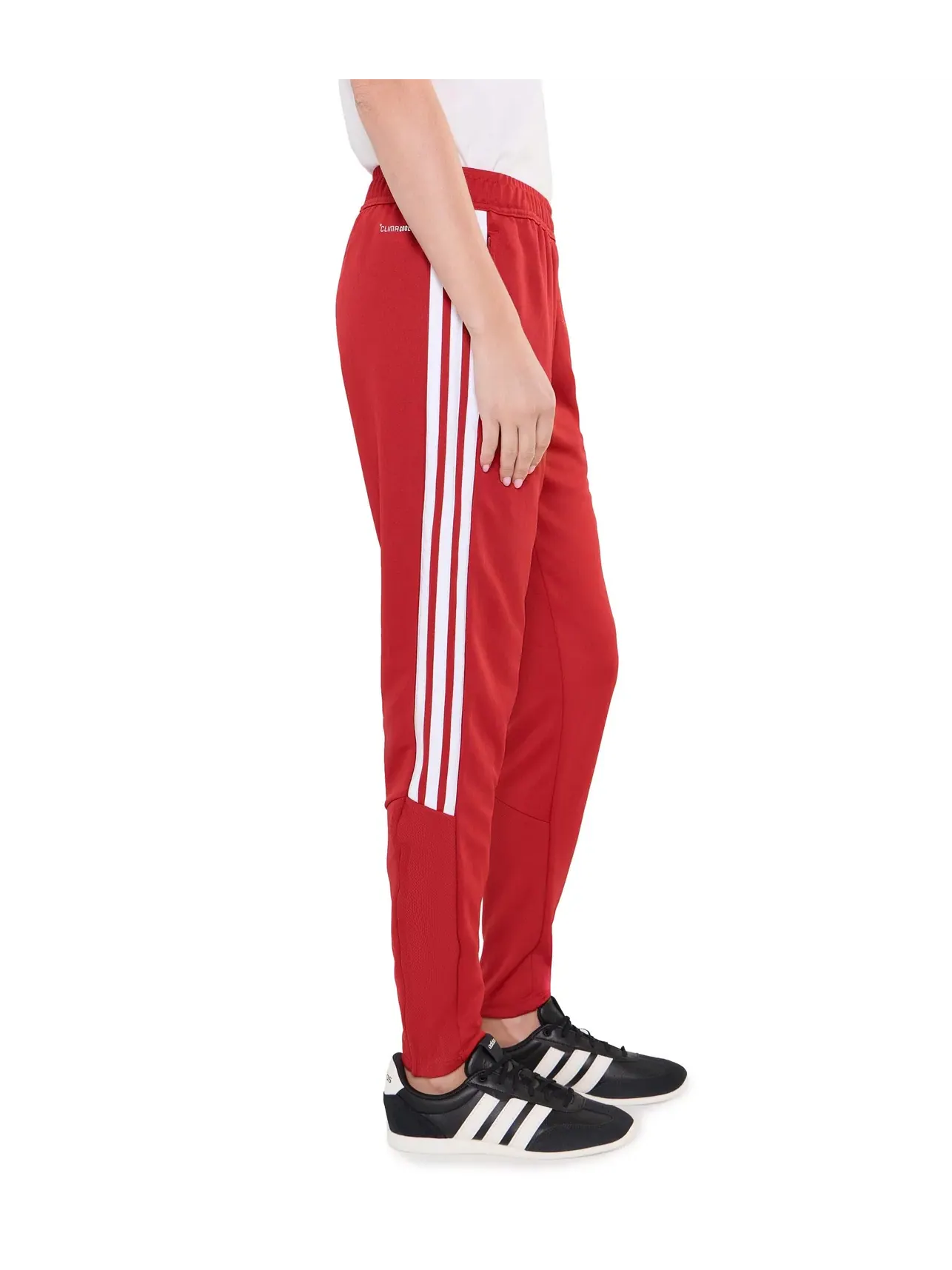 Брюки тренировочные Tiro 26 League Training Pants Adidas — изображение 3 из 5, красный/белый