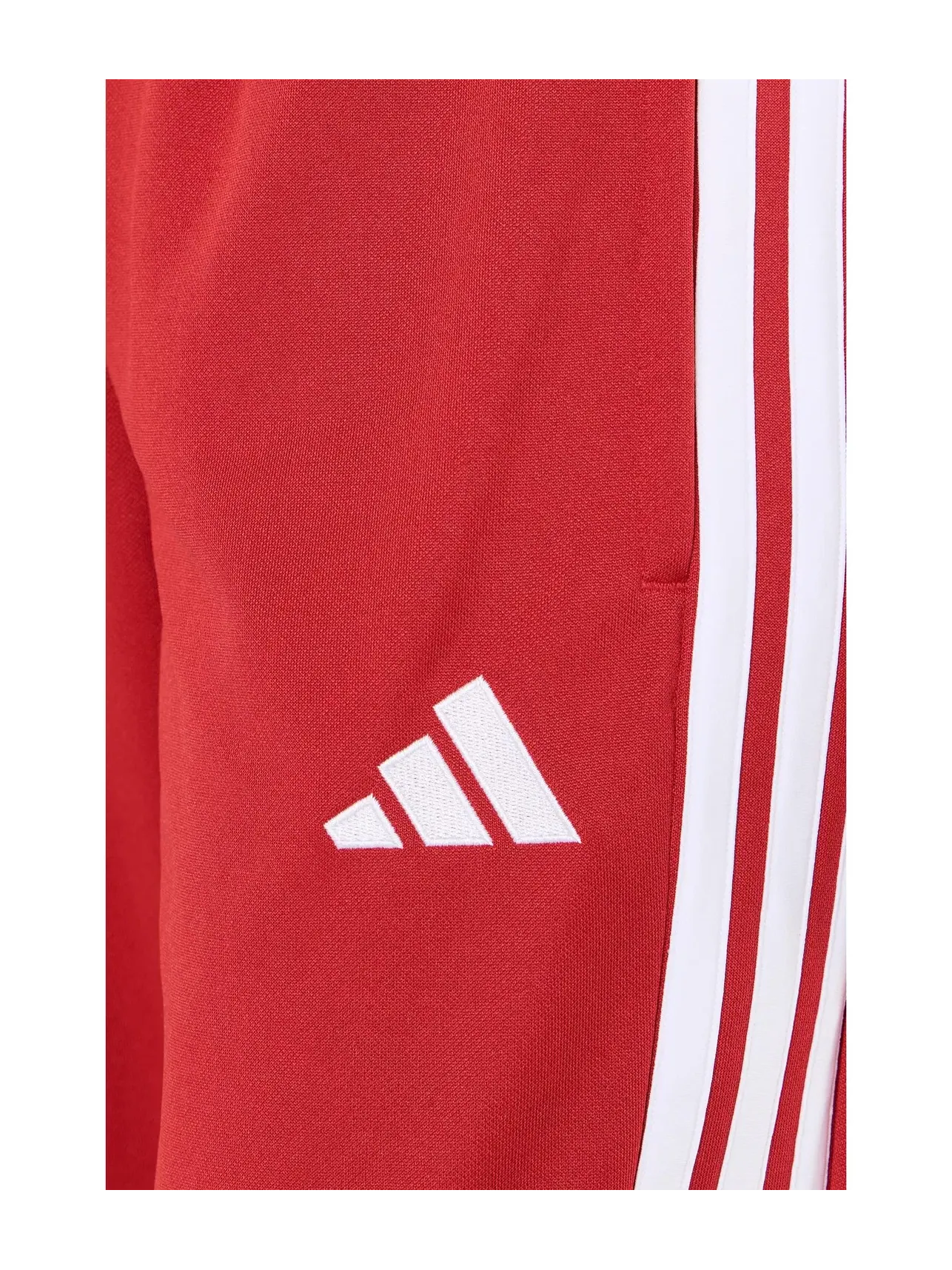 Брюки тренировочные Tiro 26 League Training Pants Adidas — изображение 5 из 5, красный/белый