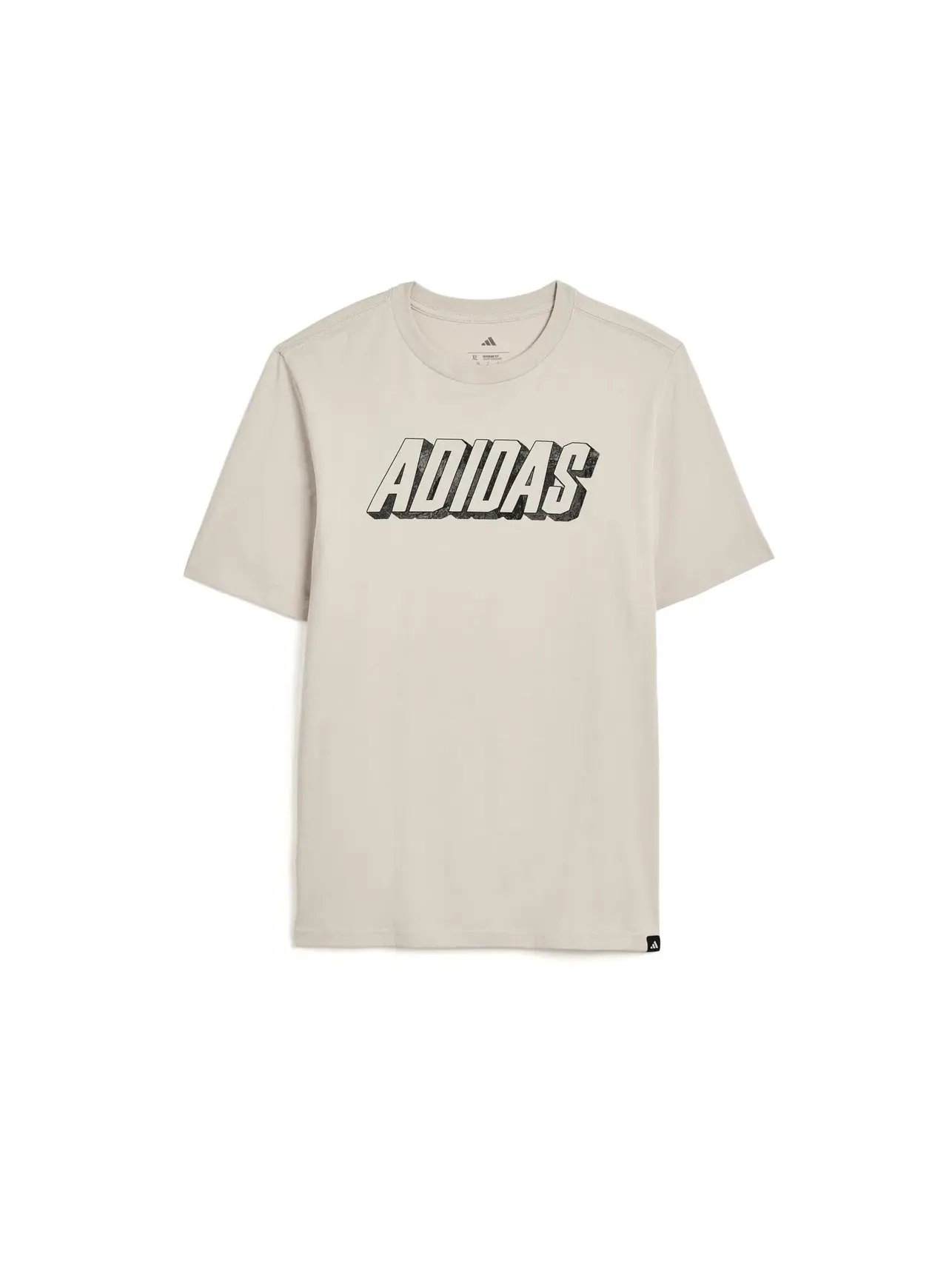 Футболка с камуфляжным принтом (для детей постарше) Adidas Kids — изображение 1 из 3, глинозем