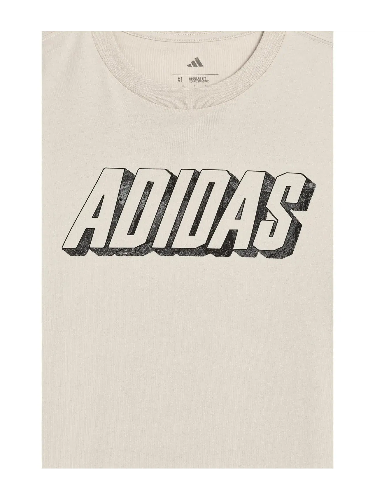 Футболка с камуфляжным принтом (для детей постарше) Adidas Kids — изображение 3 из 3, глинозем