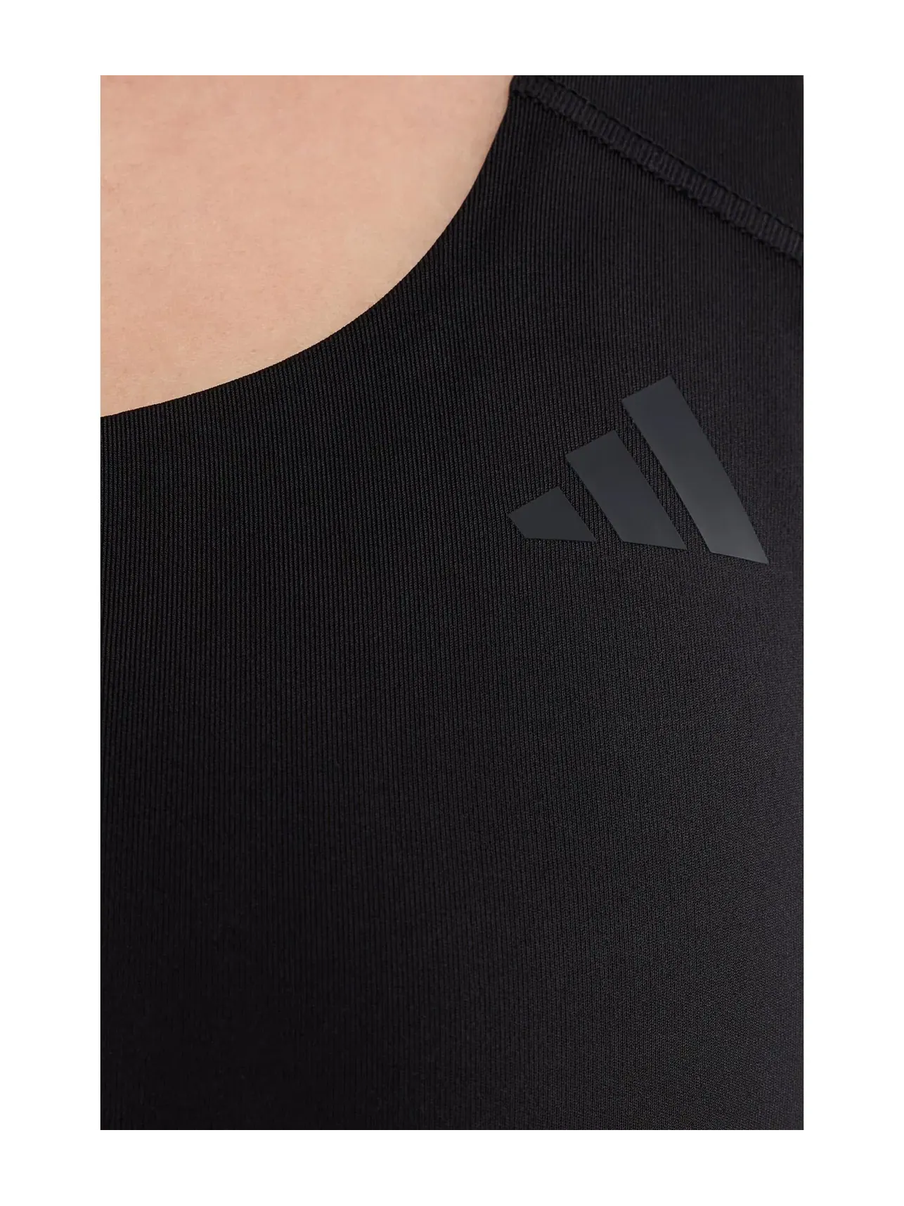 Спортивный бюстгальтер со средней поддержкой Optime Workout Medium-Support Bra Adidas — изображение 5 из 5, черный