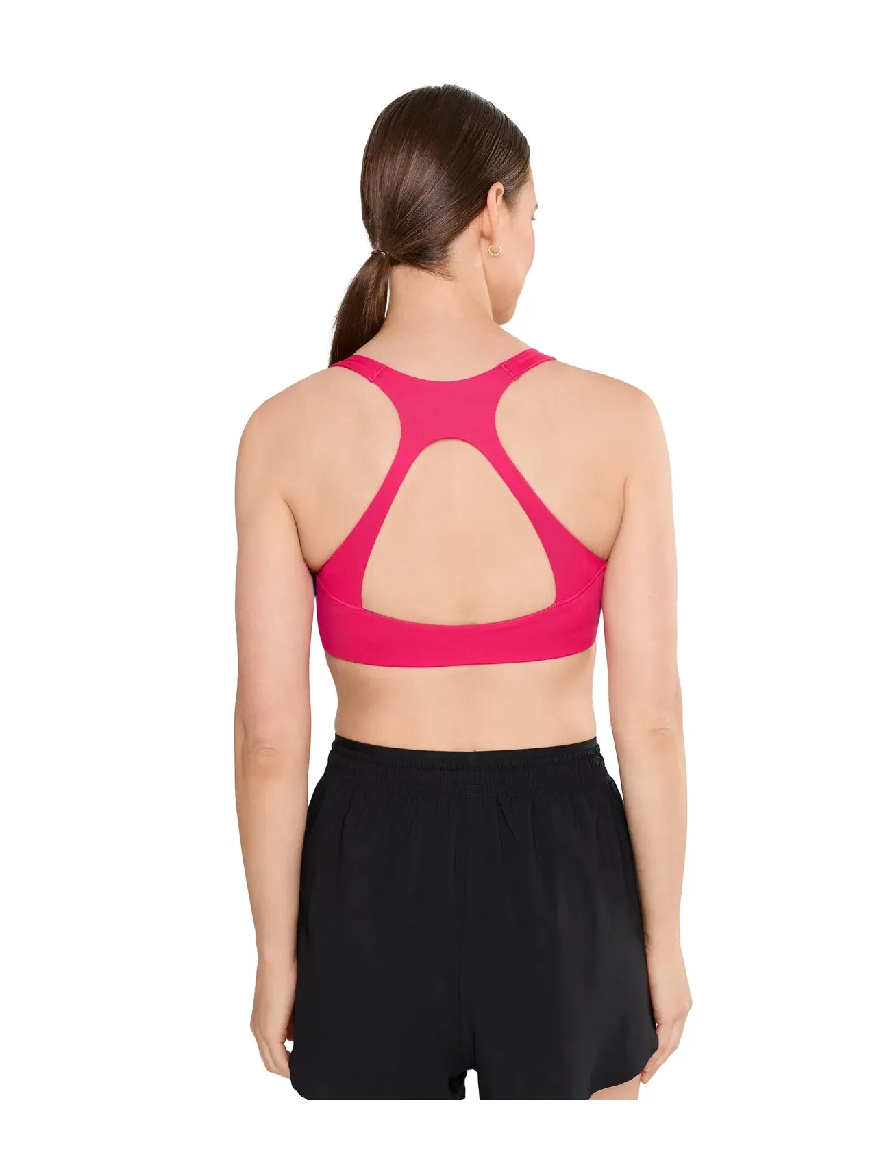 Спортивный бюстгальтер со средней поддержкой Optime Workout Medium-Support Bra Adidas — изображение 4 из 5, розовый