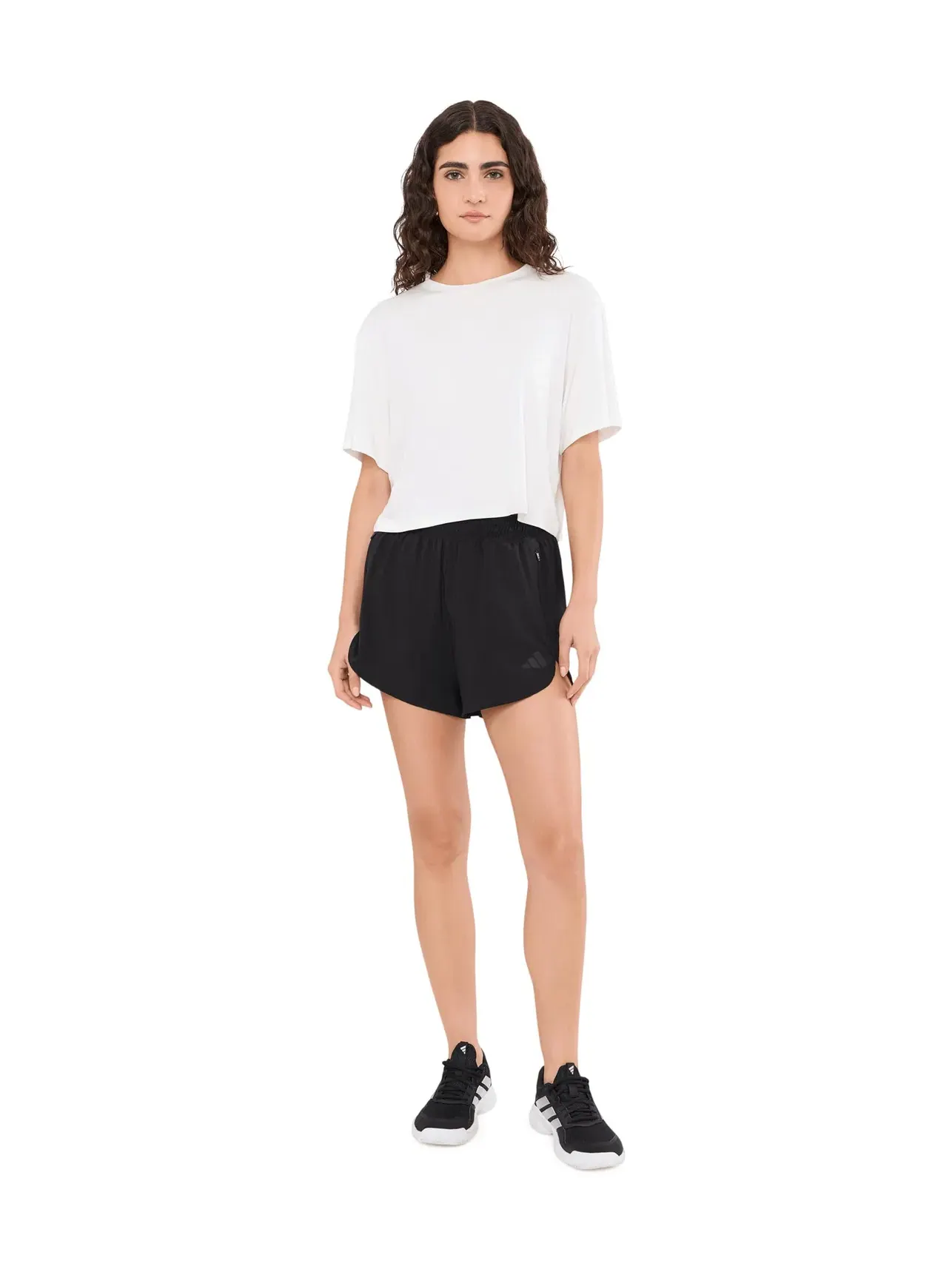 Шорты D4T Workout Go To Shorts Adidas — изображение 2 из 5, черный