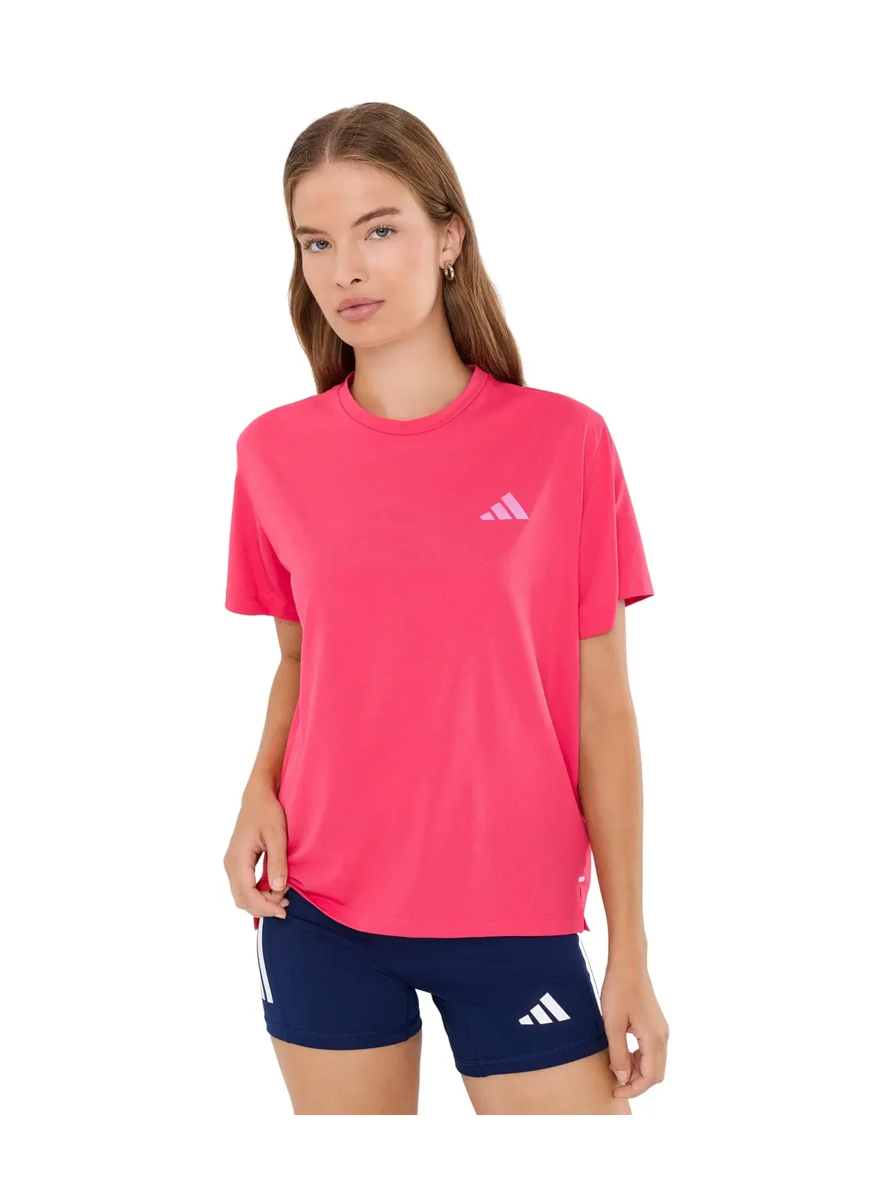 Футболка Adi365 Running Climacool Iconic Tee Adidas — изображение 1 из 5, розовый