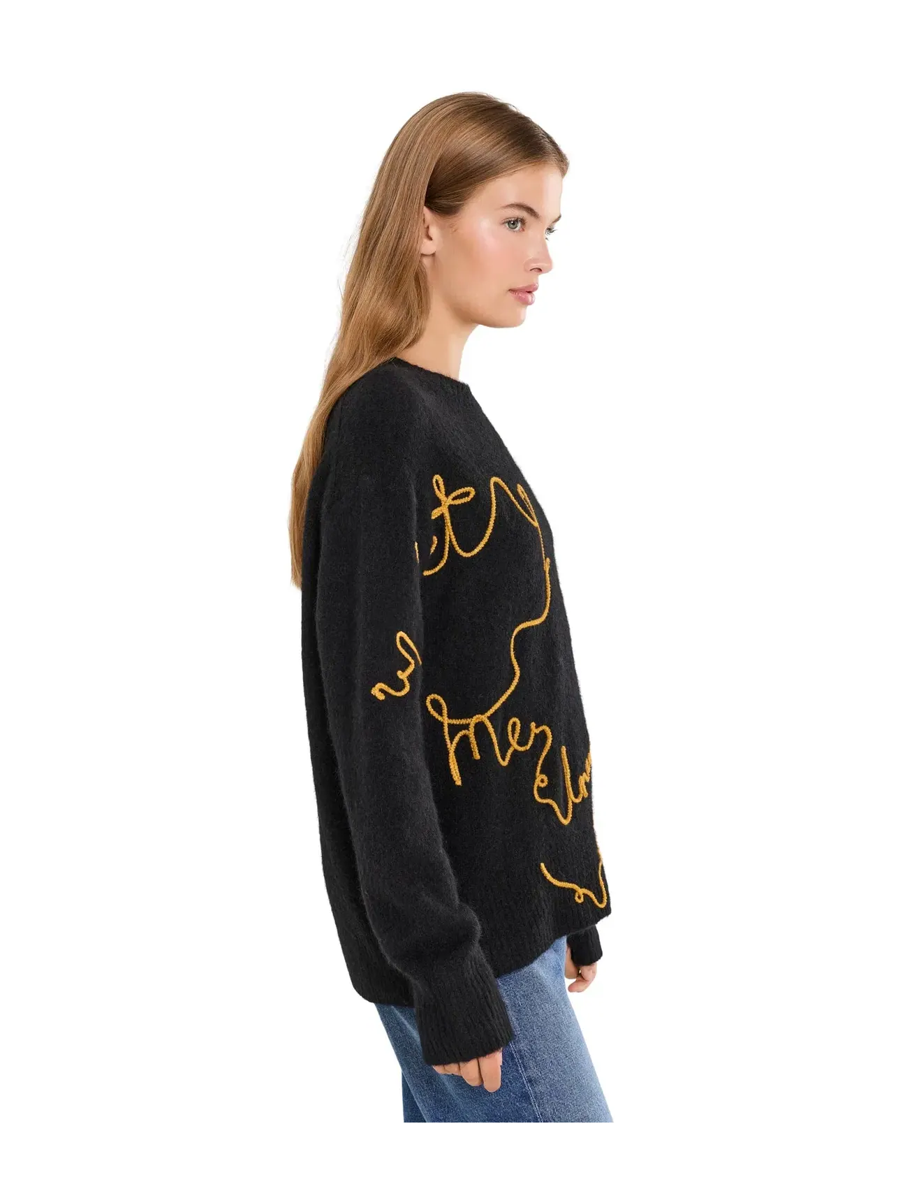 Джемпер Unwind Jumper Allsaints — изображение 3 из 5, черный