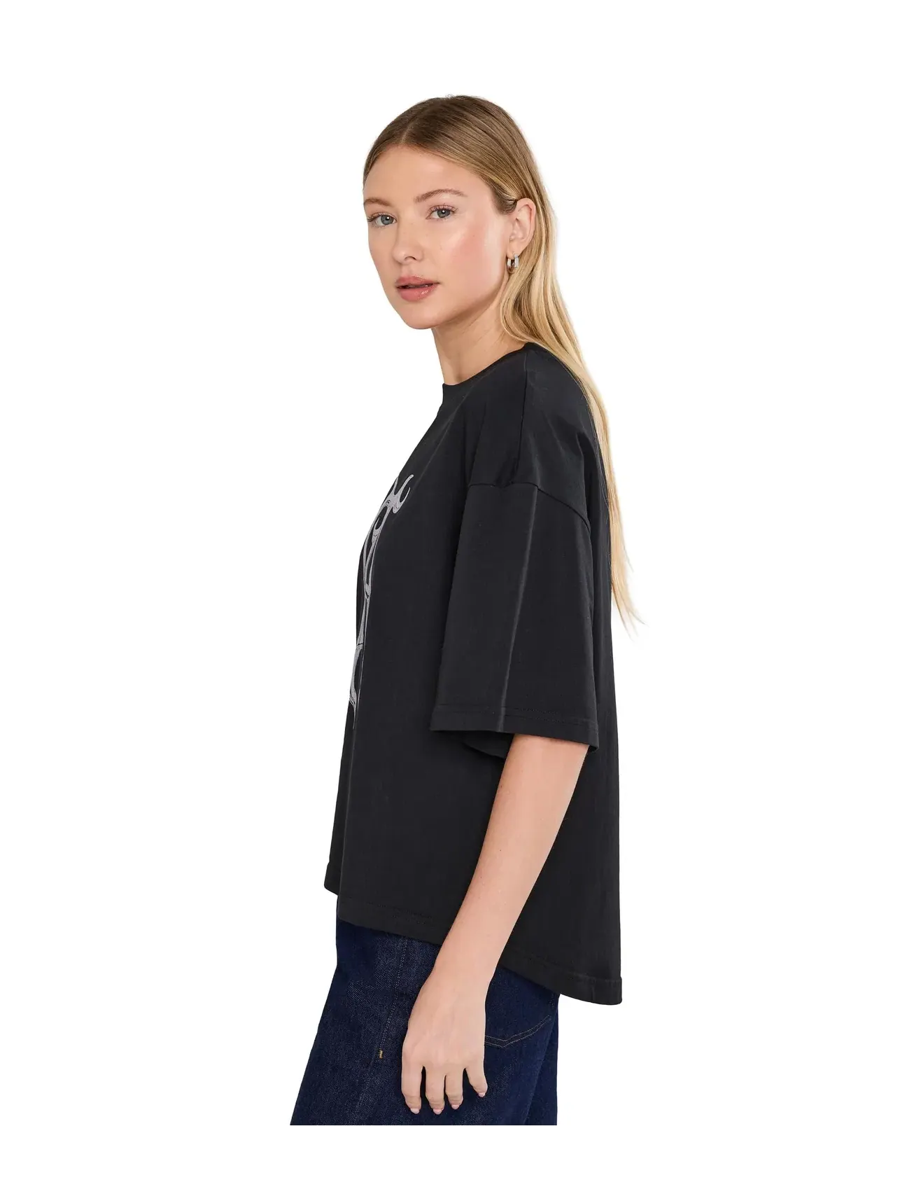 Футболка Reflex Amelie Allsaints — изображение 3 из 5, черный